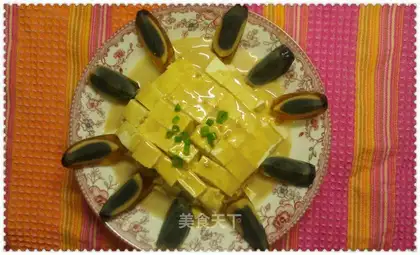 Preserved egg tofu