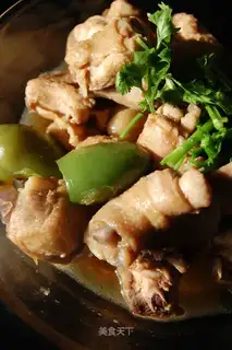 Home-cooked fried chicken