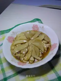 Mushroom with oyster sauce