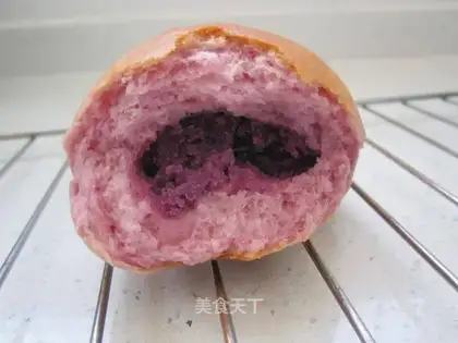 Purple sweet potato bread