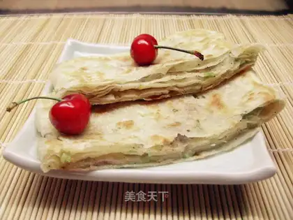 Scallion Fragrance Thousand Layer Pancake
