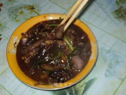 roasted eggplant in soy sauce