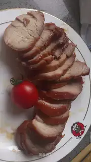 roasted pork with honey sauce