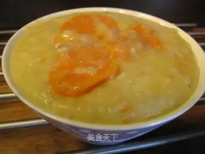 Sweet glutinous sweet potato porridge
