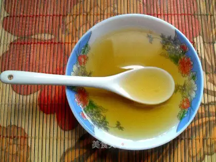 Homemade scallion oil