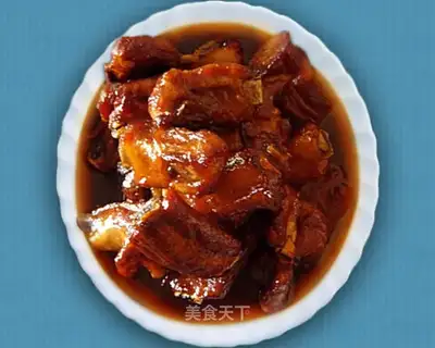 braised pork ribs