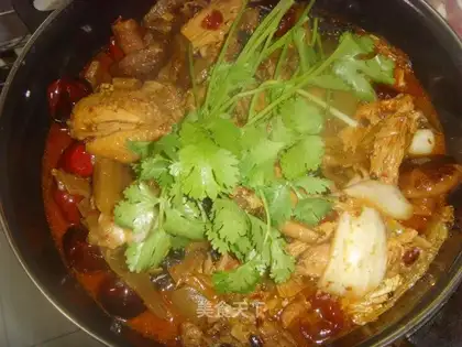spicy balsamic pot