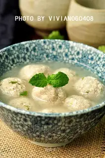 Coriander meatballs