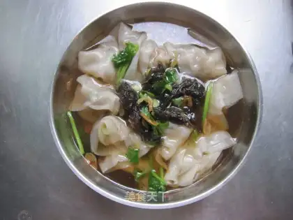 Fresh meat wonton