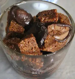Roasted bran with mushroom