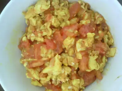 tomato scrambled eggs