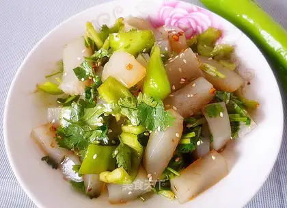 Homemade hot and sour jelly