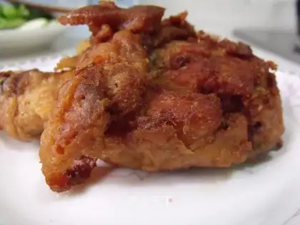 Crispy chicken leg
