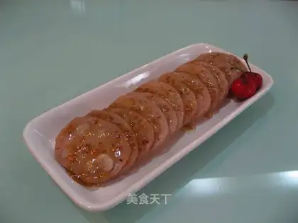 Osmanthus glutinous rice lotus root