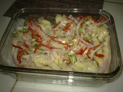 Private secret onion chicken feet