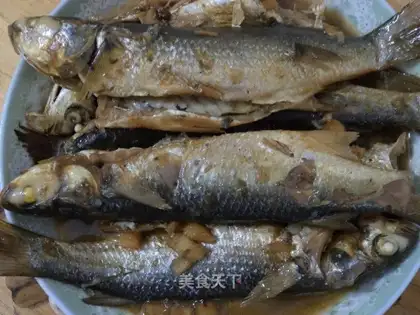 braised white fish in salt water