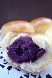 Purple sweet potato bread