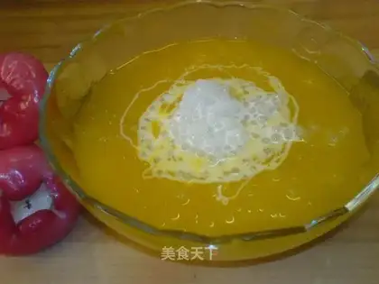 Taro pumpkin sago dew