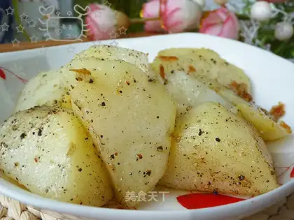 Black pepper potato