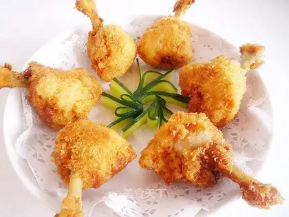 Crispy chicken wings root
