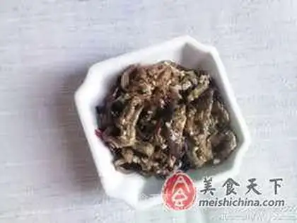 Garlic eggplant