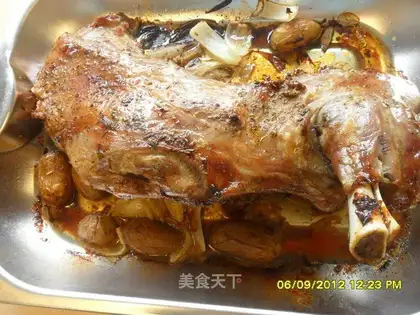 roast lamb leg