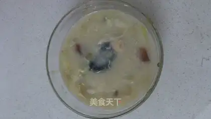 Preserved egg and white gourd soup