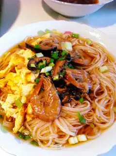 ginger egg rope noodles
