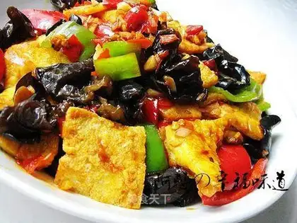 Fish-flavored eggs