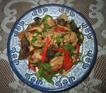 Shuixiang small stir-fried pork