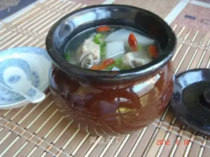 Steak simmer soup