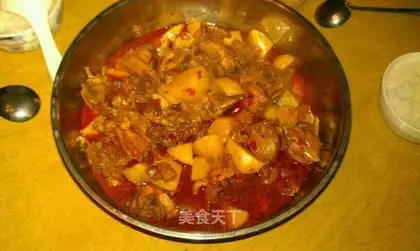 saute spicy chicken