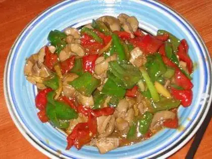 stir-fried kidney flower
