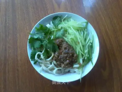 noodles with bean
