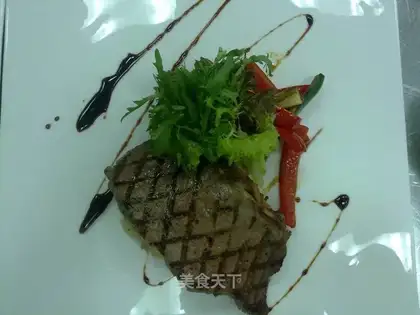 Pan-fried sirloin steak