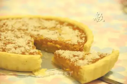 coconut pumpkin pie