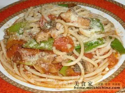 Perch pasta