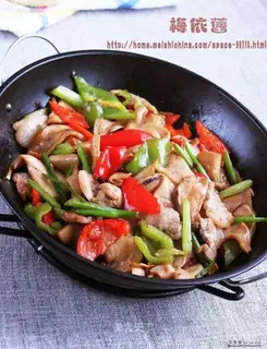 Dry pot of mushroom