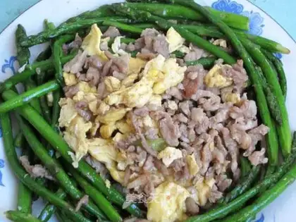 Asparagus eggs