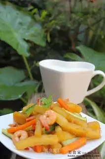 Potato rice cake