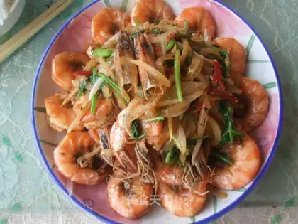 Spicy Jiwei Shrimp