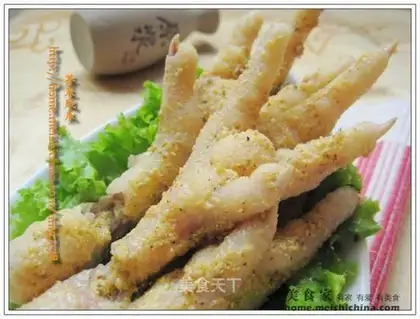 mustard chicken feet