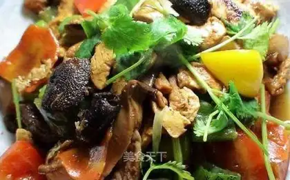 Sea cucumber roasted tofu
