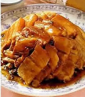 braised pork with taro