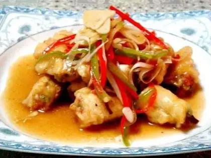 Fried chicken rolls