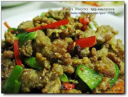 Spicy tenderloin pork