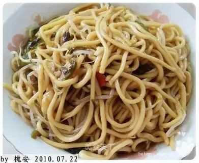 Simple mixed cold noodles