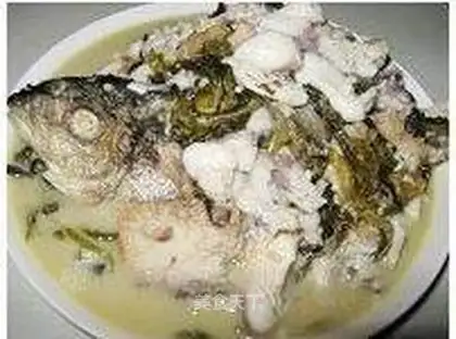 fish with Chinese sauerkraut