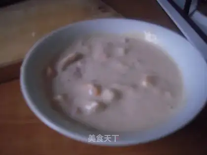 Milk mushroom soup