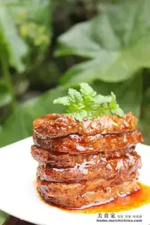Tea fragrant vegetarian chicken
